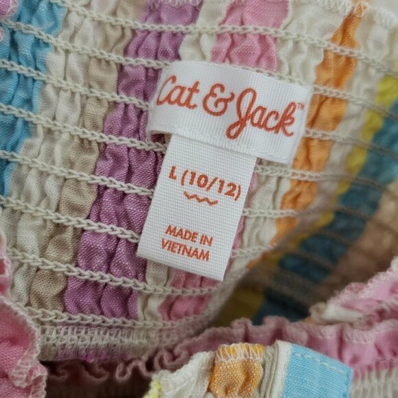 Cat & Jack Dress, Girls' Sleeveless Short Woven Dress, 3KIDX-K - Picture 4 of 4